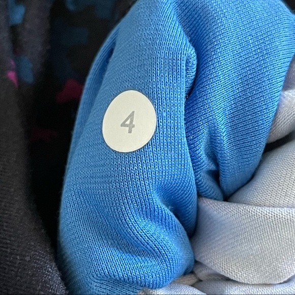 LULULEMON Lululemon Wunder Under Crop Hi-Rise Dandy Digie Porcelaine Black - Picture 8 of 10